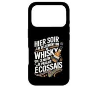 J'Ai Tellement Bu de Whisky Ce Matin Je Parlais Écossais Coque pour iPhone 17 Pro