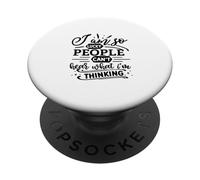 J'Ai Tellement de Chance Que Les Gens ne puissent Pas Entendre ce Que Je Pense PopSockets PopGrip Adhésif