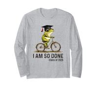 J'Ai Tellement Fini Classe 2026 Senior 26 Grenouille drôle Manche Longue