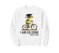 J'Ai Tellement Fini Classe 2026 Senior 26 Grenouille drôle Sweatshirt