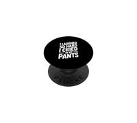 J'Ai Tellement ri Que J'Ai pleuré dans Mon Pantalon PopSockets PopGrip Adhésif