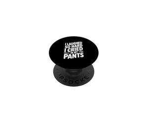 J'Ai Tellement ri Que J'Ai pleuré dans Mon Pantalon PopSockets PopGrip Adhésif