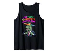 J'Ai Testé La Maturité J'Ai Pas Aimé Dinosaure Drôle Débardeur