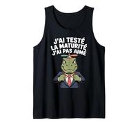 J'Ai Testé La Maturité J'Ai Pas Aimé Dinosaure Drôle Débardeur