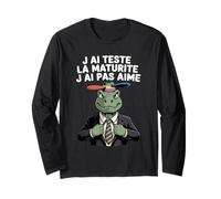 J'Ai Testé La Maturité J'Ai Pas Aimé Dinosaure Drôle Manche Longue