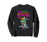 J'Ai Testé La Maturité J'Ai Pas Aimé Dinosaure Drôle Sweatshirt