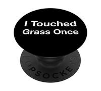 J'Ai touché l'herbe Une Fois PopSockets PopGrip Adhésif