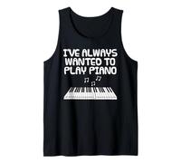 J'ai toujours voulu apprendre le piano, mélomane Débardeur