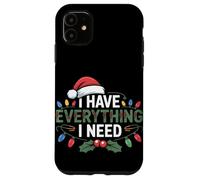 J'ai tout ce dont j'ai besoin Sweet Couple Christmas Coque pour iPhone 11