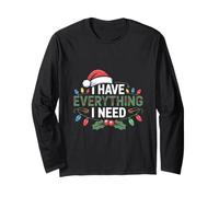 J'ai tout ce dont j'ai besoin Sweet Couple Christmas Manche Longue