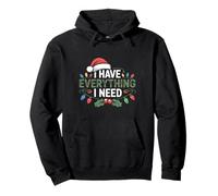 J'ai tout ce dont j'ai besoin Sweet Couple Christmas Sweat à Capuche