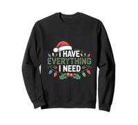 J'ai tout ce dont j'ai besoin Sweet Couple Christmas Sweatshirt