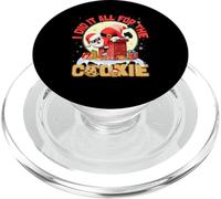 J'Ai Tout Fait pour The Cookie Santa on Chimney Funny Christmas PopSockets PopGrip pour MagSafe