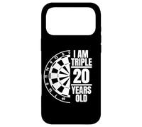 J'Ai Trois 20 Ans - Blague de fléchettes Coque pour iPhone 17 Pro Max