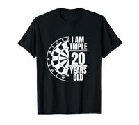 J'Ai Trois 20 Ans - Blague de fléchettes T-Shirt Graphique avec Valeur