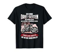 J'ai trois côtés le côté calme le drôle T-Shirt