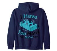 J'Ai trop Dit Que Personne ne construisait des Briques Sweat à Capuche