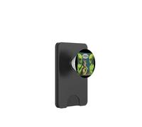 J'Ai trouvé ça, C'est Un Chat drôle et Vibrant Alien PopSockets PopWallet pour MagSafe