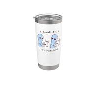 J'ai trouvé ça, c'est un extraterrestre qui vibre Gobelet isotherme en acier inoxydable double paroi