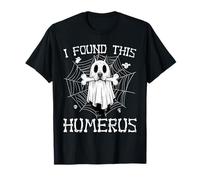 J'Ai trouvé ce Dessin Amusant en os d'halloween avec Un Chien fantôme en Forme d'humérus T-Shirt