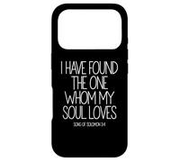 J'Ai trouvé celui Que Mon âme Aime Verset de la Bible, priez Dieu Coque pour iPhone 17 Pro