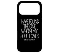 J'Ai trouvé celui Que Mon âme Aime Verset de la Bible, priez Dieu Coque pour iPhone 17 Pro Max