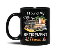 J'Ai Trouvé Ma Vocation : La Retraite Tasse À Café Durable Tasse À Thé Céramique Mug Cadeaux Amusants Pour Pâques Bureau Noël 330 Ml