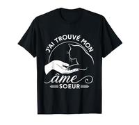 J'Ai Trouvé Mon Âme Sœur - Amour Félin Chat T-Shirt