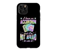 J'Ai Un accordéon et Je n'ai Pas Peur de l'utiliser Coque pour iPhone 11 Pro