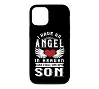 J'Ai Un Ange au Paradis et Je l'appelle « Souvenir de Mon Fils » Coque pour iPhone 12/12 Pro