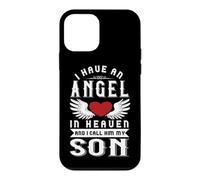 J'Ai Un Ange au Paradis et Je l'appelle « Souvenir de Mon Fils » Coque pour iPhone 12 Mini
