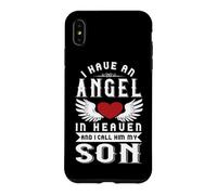 J'Ai Un Ange au Paradis et Je l'appelle « Souvenir de Mon Fils » Coque pour iPhone XS Max