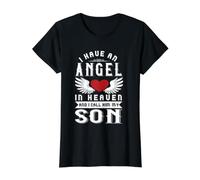 J'Ai Un Ange au Paradis et Je l'appelle « Souvenir de Mon Fils » T-Shirt Graphique avec Valeur
