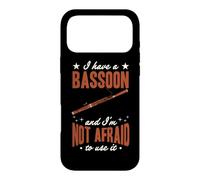 J'Ai Un basson et Je n'ai Pas Peur de m'en Servir Coque pour iPhone 17 Pro Max