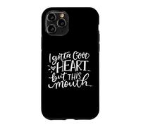 J'Ai Un Bon cœur mais Cette Bouche est drôle en Disant qu'il n'y a Pas de Filtre Coque pour iPhone 11 Pro