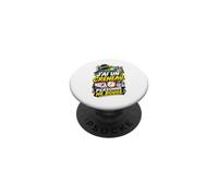 J'Ai Un Créneau Personne Ne Bouge Papa Padel Humour Cadeau PopSockets PopGrip Adhésif