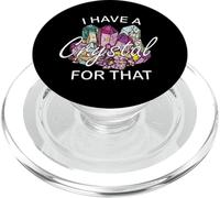 J'Ai Un Cristal pour ce Chakra Namaste | Yoga & Spirituel PopSockets PopGrip pour MagSafe