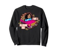 J'Ai Un Esprit Millionnaire Black Queen Fun Melanine Sista Sweatshirt
