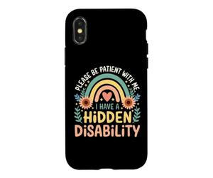 J'Ai Un Handicap Invisible Sensibilisation Médicale Coque pour iPhone X/XS