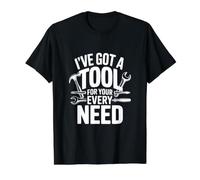 J'Ai Un Outil pour Chaque Besoin T-Shirt Graphique avec Valeur, Homme, Noir, M