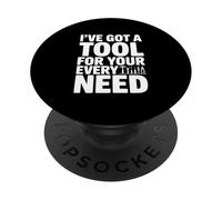 J'Ai Un Outil pour Tous Vos Besoins ! C'est drôle PopSockets PopGrip Adhésif