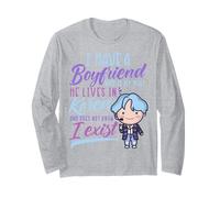 J'Ai Un Petit ami Qui est Mon Parti Pris K-Drama K-Pop Fans Lovers Manche Longue