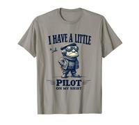 Jai Un Petit Pilote Aviateur Avion Ciel Vintage T-Shirt