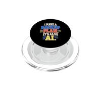 J'Ai Un Plan de Sauvegarde, C'est Aussi Un codeur IA PopSockets PopGrip pour MagSafe