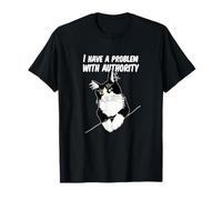 J'Ai Un problème avec l'autorité - Chat T-Shirt
