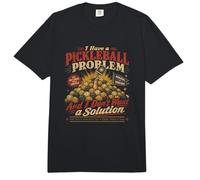 J'Ai Un problème de Pickleball, Aucune Solution. Fan Comfort Colors Adult Heavyweight T-Shirt