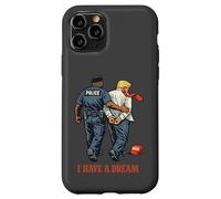 J'Ai Un rêve : la Police arrête Trump Contre Une Manifestation Coque pour iPhone 11 Pro