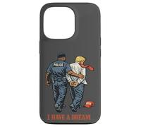 J'Ai Un rêve : la Police arrête Trump Contre Une Manifestation Coque pour iPhone 13 Pro