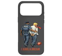 J'Ai Un rêve : la Police arrête Trump Contre Une Manifestation Coque pour iPhone 17 Pro Max