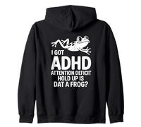 J'Ai Un TDAH, Un déficit d'attention, est-ce Un mème de Grenouille ? Sweat à Capuche